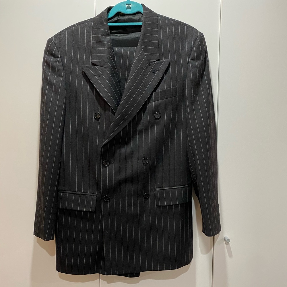 Italian Pinstripe Suit